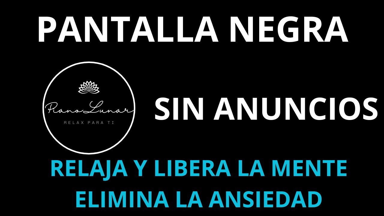 La Música que Apaga tus Pensamientos al Dormir 😴✨ | Sueño Asegurado. SIN ANUNCIOS. PANTALLA NEGRA.