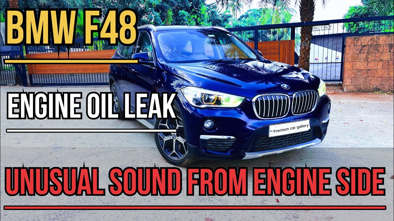 BMW F48 ABNORMAL SOUND ON STARTING| CHARGING PROBLEM | AC NOT WORKING OIL LEAK PROBLEM 