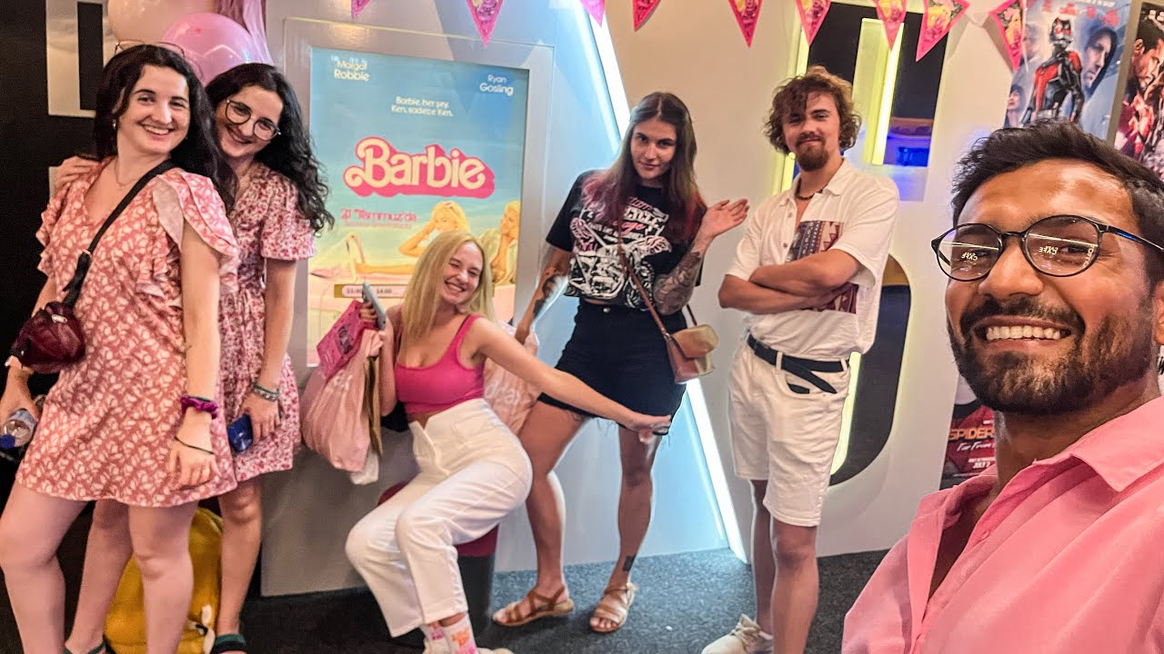 We watched Barbie movie in Turkey 😍