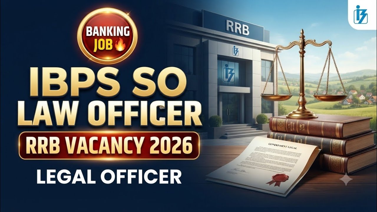IBPS SO Law Officer 2026 | Regional Rural Banks (RRBs) Legal Officer Vacancy | Salary & Eligibility