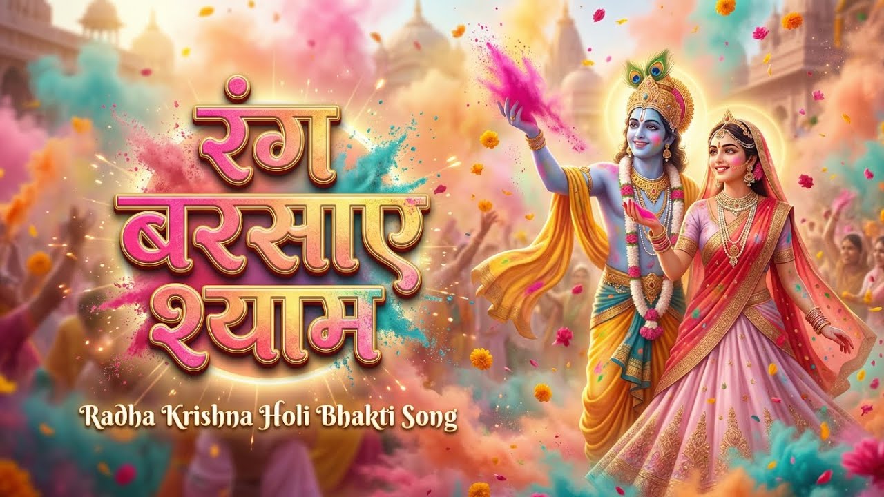 रंग बरसाए श्याम | Rang Barsaye Shyam | Radha Krishna Holi Bhakti Song | Sanatan Jyoti