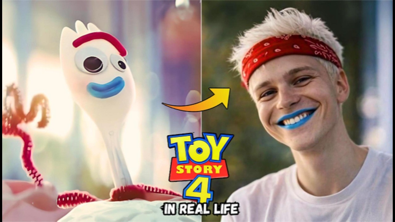 🚀 TOY STORY 4 in REAL LIFE | AI Transformation | Is This Even Pixar?