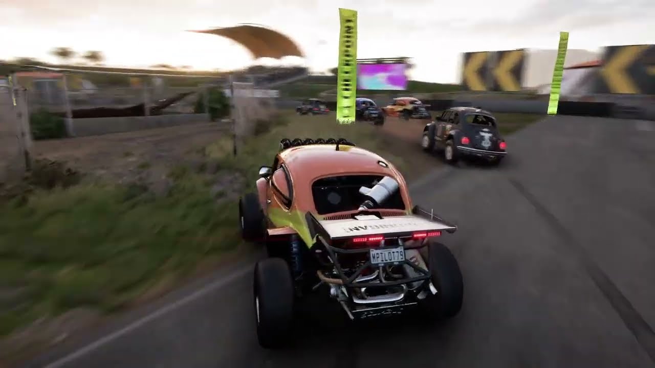I RACED IN THE BAJIO TRAIL WITH MY HOONIGAN VOLKSWAGEN BAJA BEETLE CLASS 5/1600 