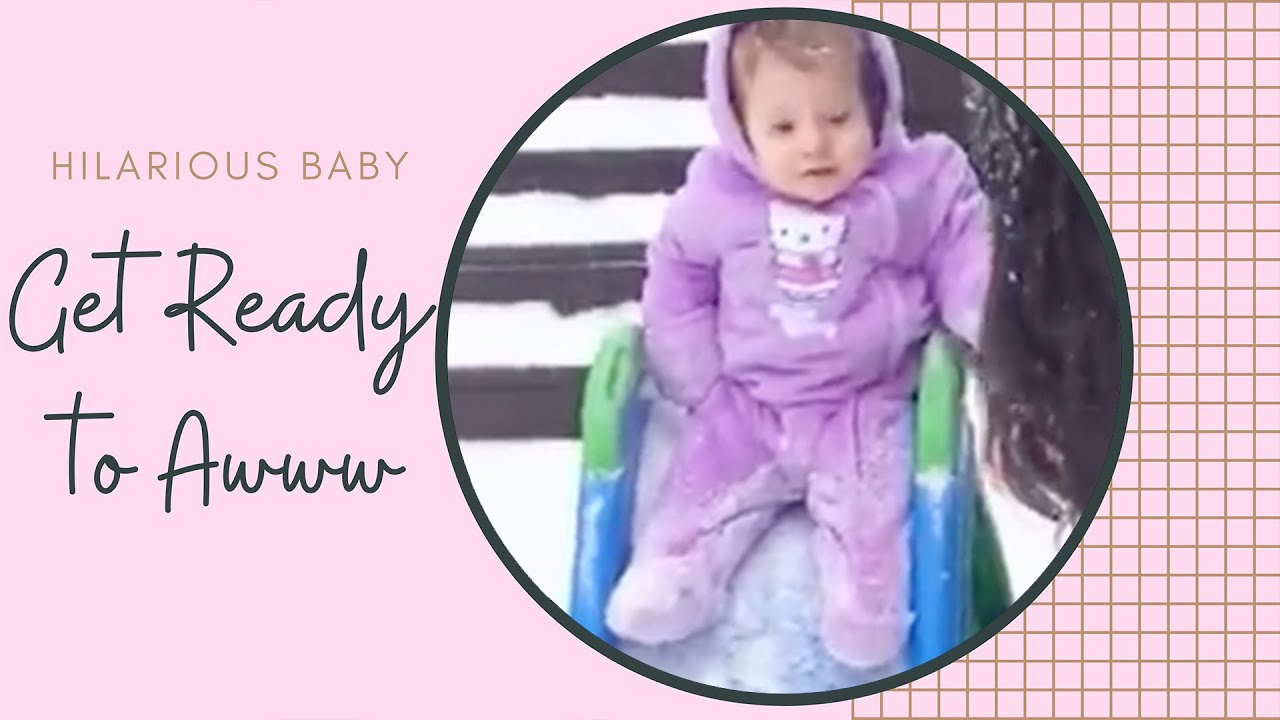 Funniest Cute Baby Playing Slide - Funny Baby Videos