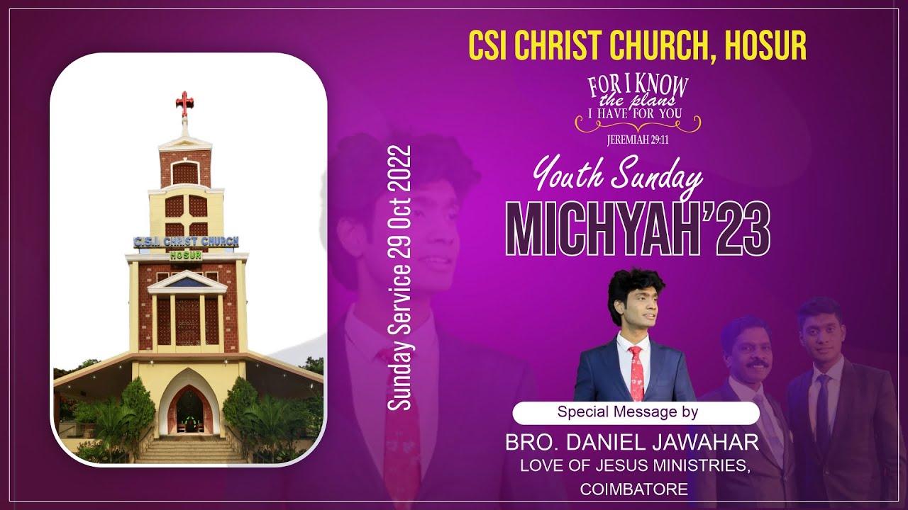 MICHYAH 2023 | PART 2 | Youth Retreat | Daniel Jawahar | CSI Hosur