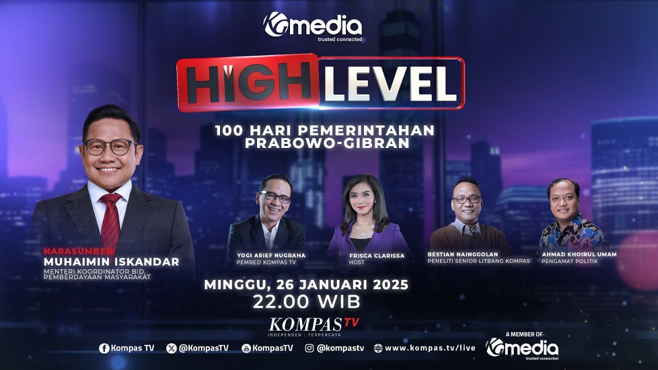 100 HARI PEMERINTAHAN PRABOWO-GIBRAN | HIGH LEVEL