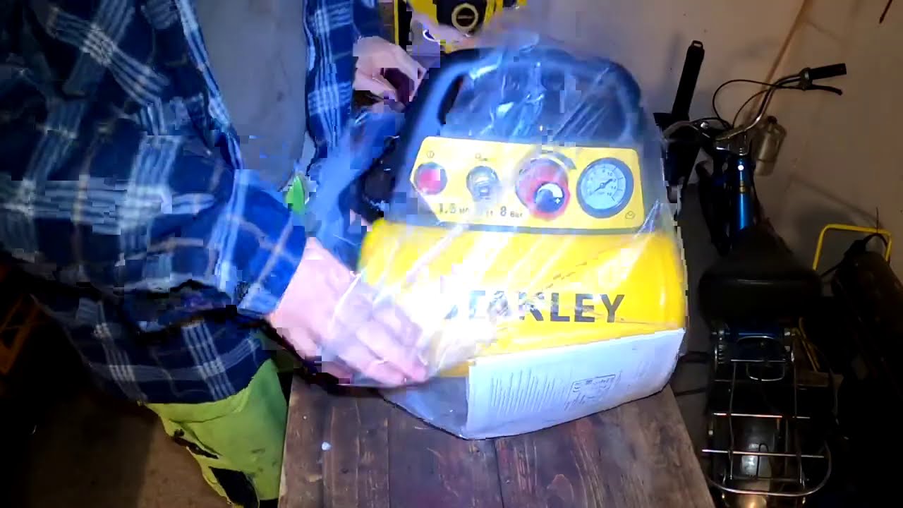 Stanley minikompressor, är den nått att ha?