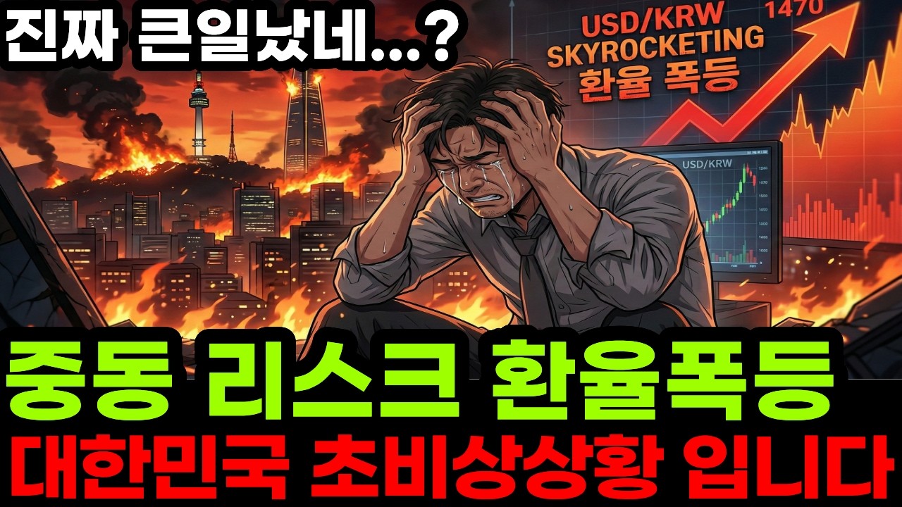 달러환율 1470원 돌파 대한민국 경제 초비상 앞으로 ‘이렇게’ 됩니다 환율 이 영상 하나로 끝내세요