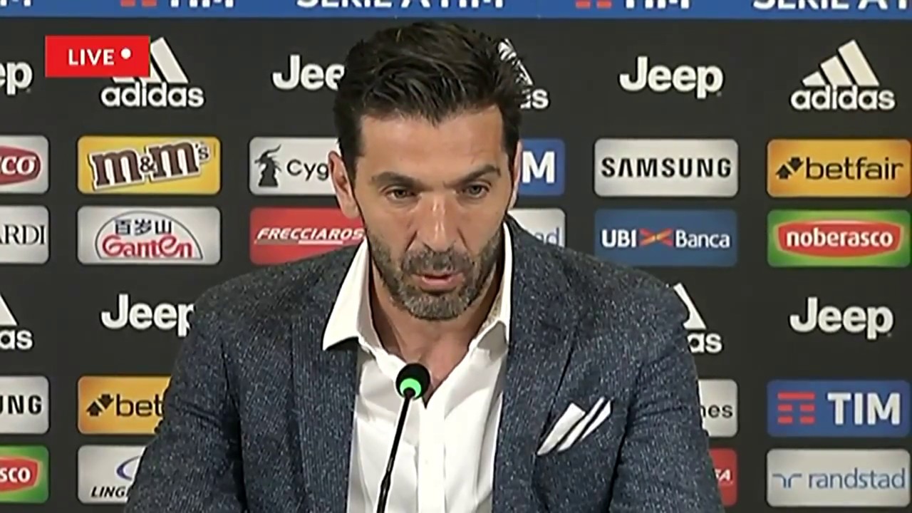 Gigi Buffon dice addio alla Juventus