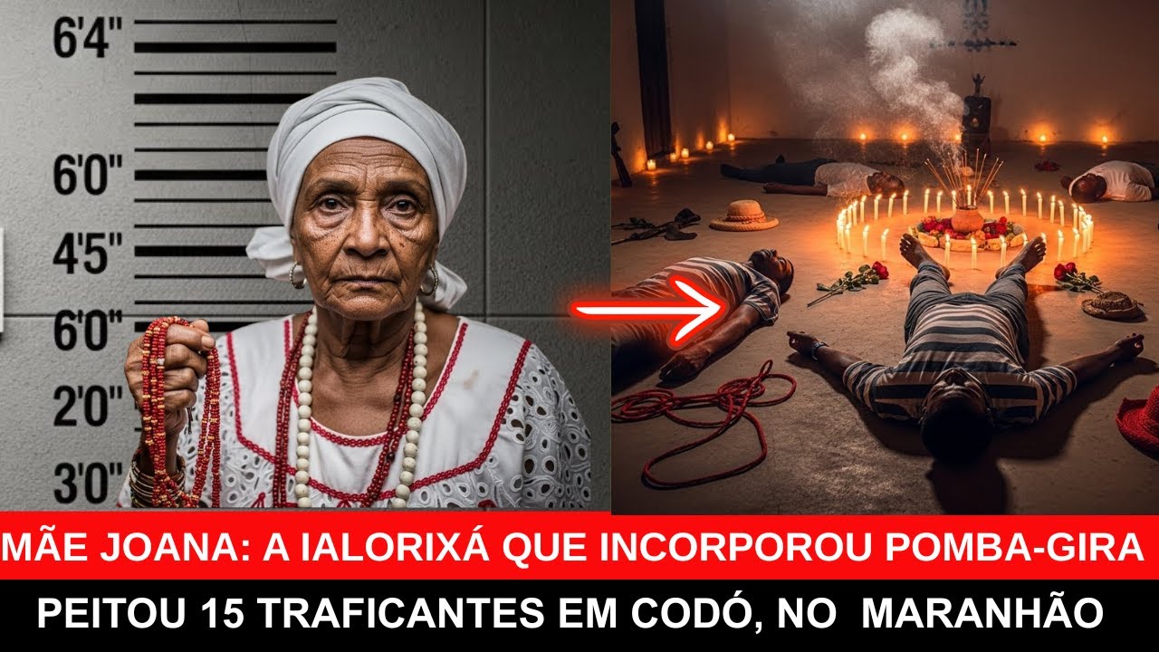 MÃE JOANA: O Mistério de Pomba-Gira e o Desfecho Inexplicável de 15 Invasores em Codó!