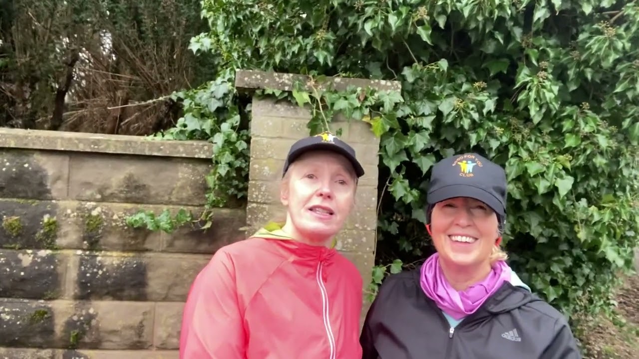 Joan and Anne doing a wee weekly round up