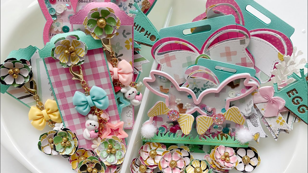 Sharing beautiful Easter creations featuring Scrap Diva Designs Dies