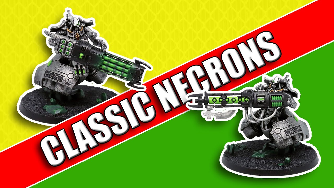 Necron Painting Ideas - How to Paint Lokhust Heavy Destroyer