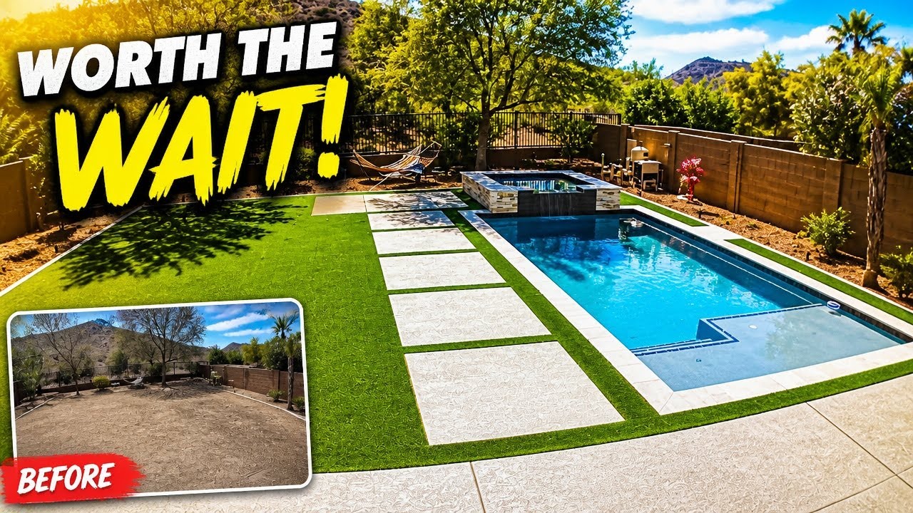 Pool Construction - Time Lapse in Phoenix, Arizona #construction #timelapse #pool