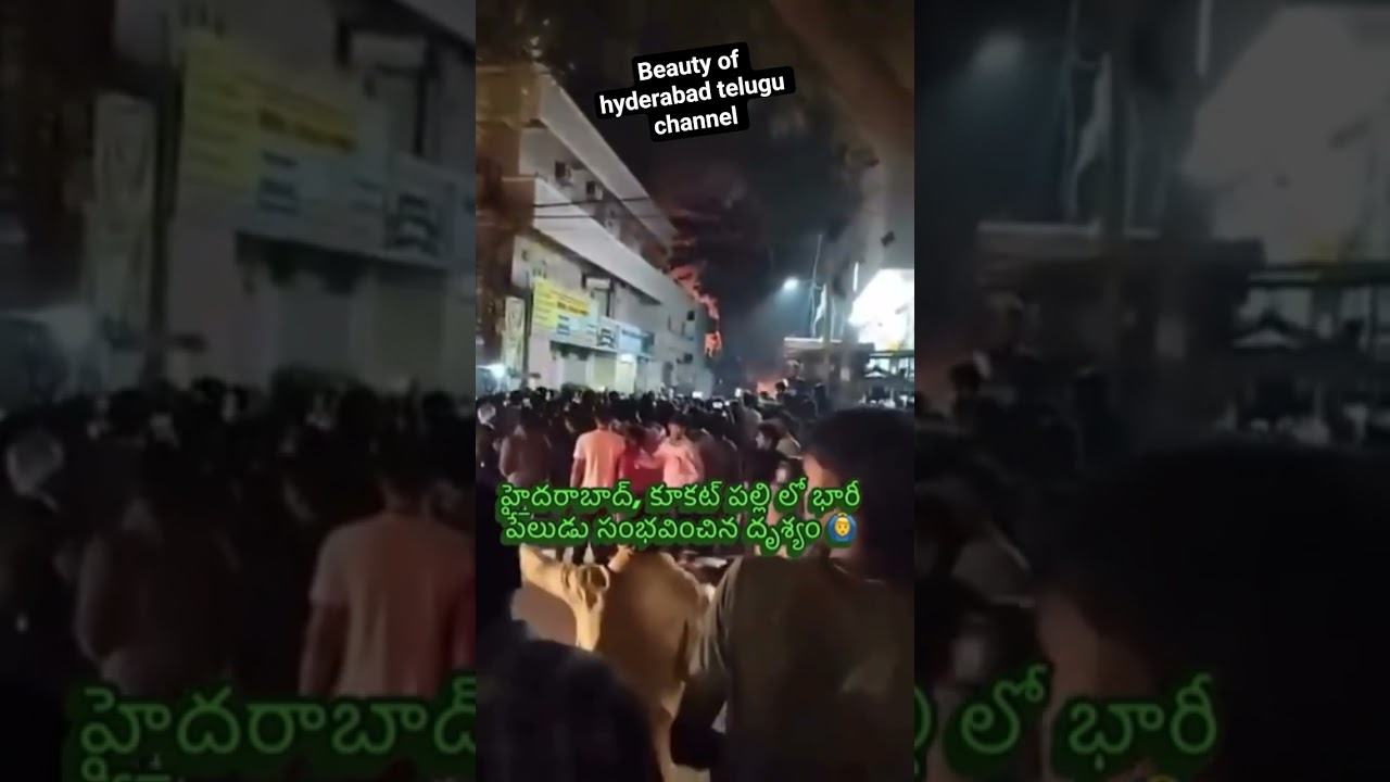 hyderabad Kukatpally cylinder blast 