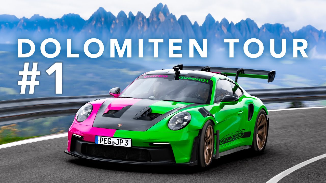 Porsche Dolomiten Tour Folge 1 - Timmelsjoch & Jaufenpass | 992 GT3 RS