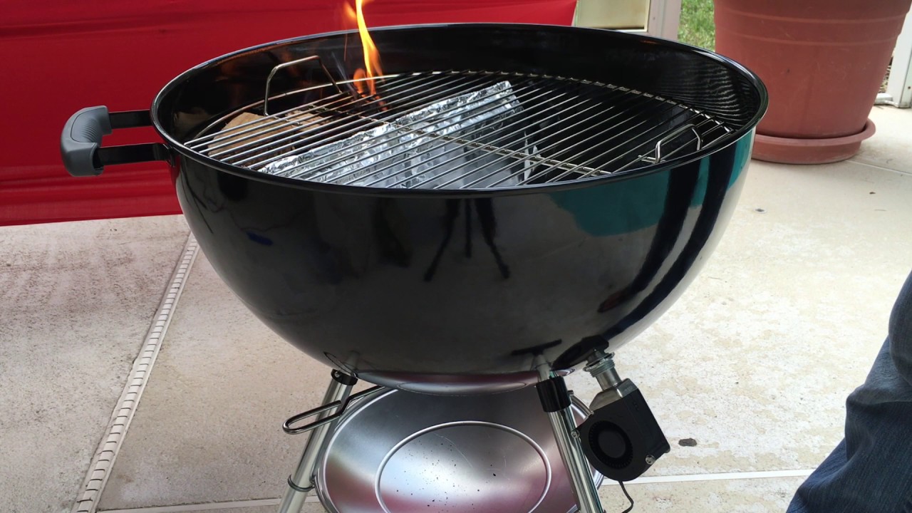 Flame Boss 200 on Weber Kettle