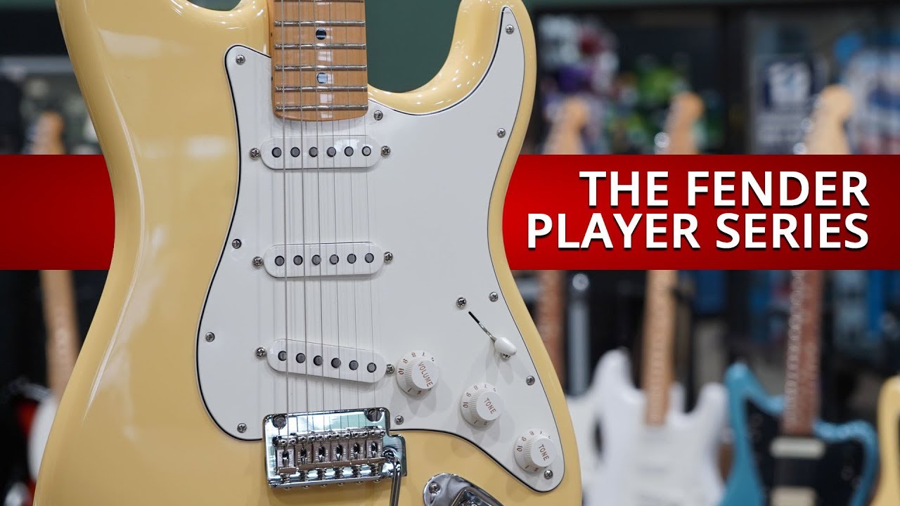 2018 Fender Player Series Guitars - Stratocaster, Telecaster, Jazzmaster, and Basses