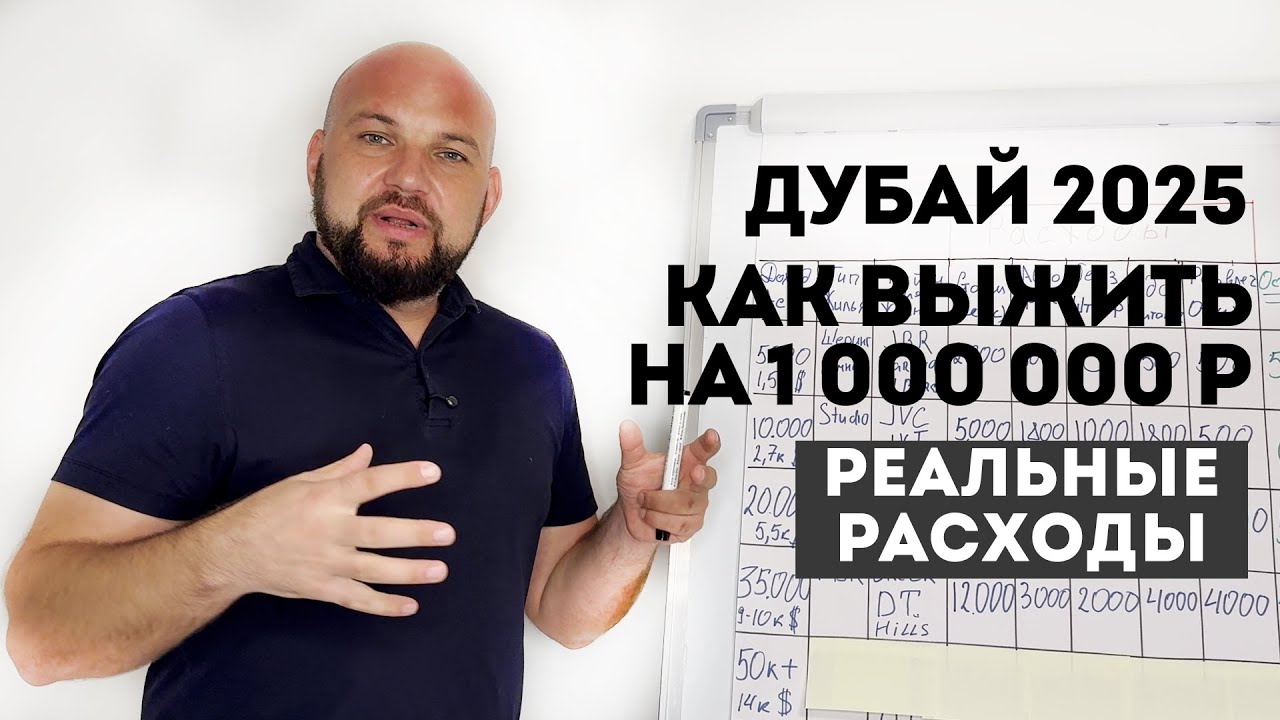 Как выжить в Дубае на 1 000 000 ₽? Реальные расходы, районы и остаток в месяц