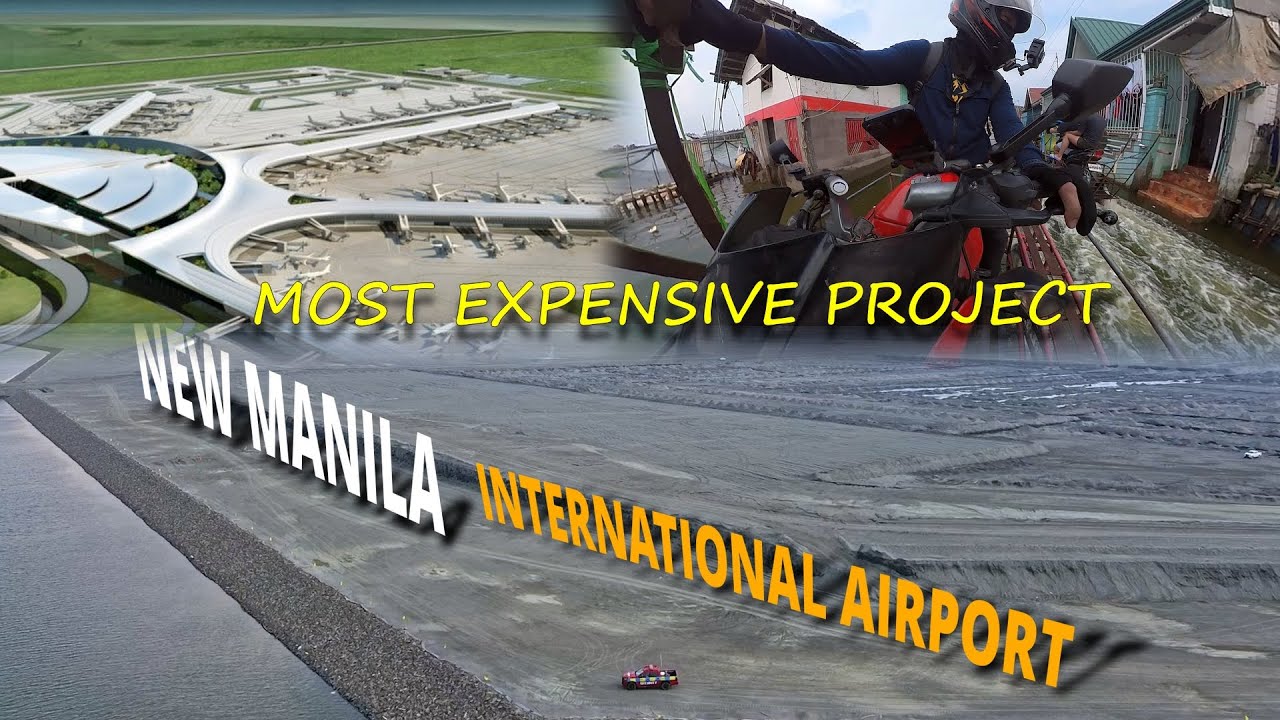 BIGGEST AIRPORT IN THE PHILIPPINES | New Manila International Airport | SMC Project sa Bulacan