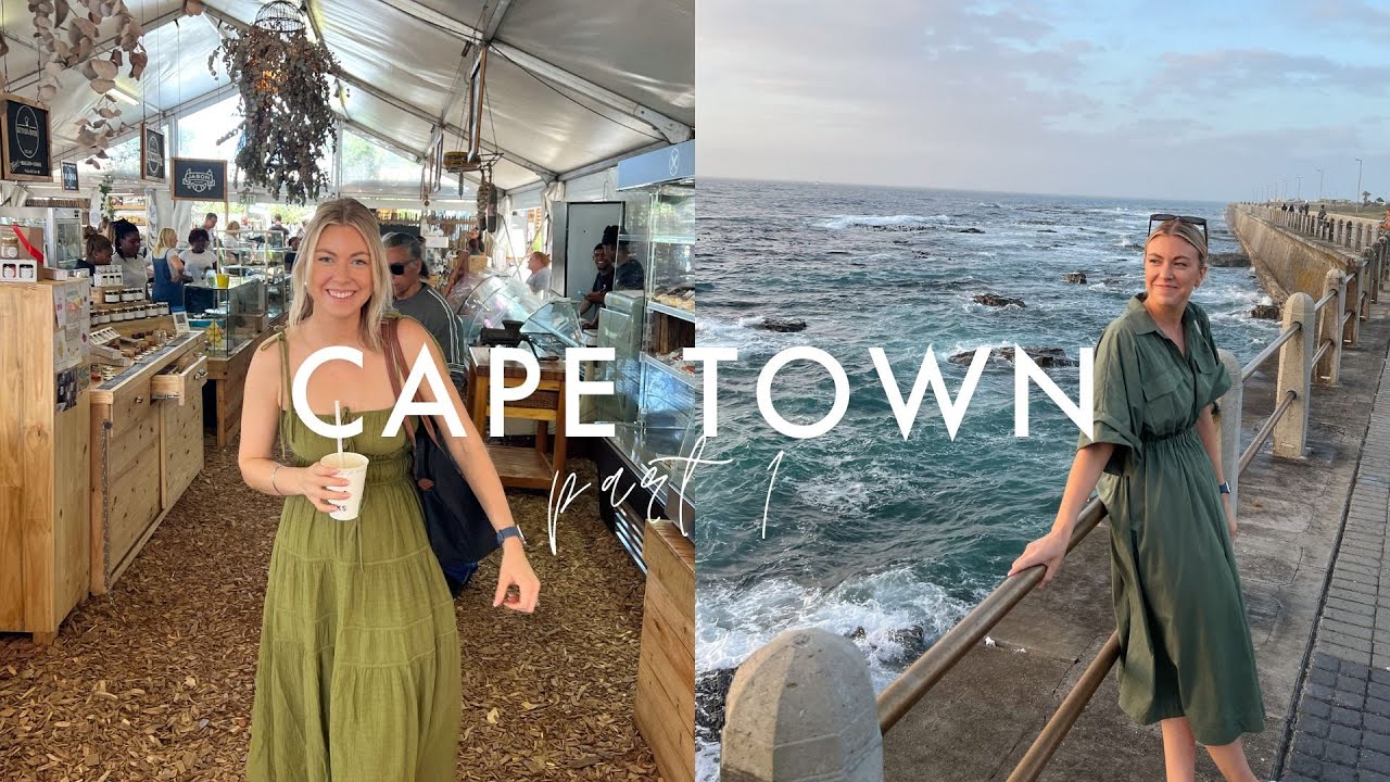 CAPE TOWN PT. 1 | south africa travel vlog 2023, V&A waterfront, working remote | Kelsey This Year