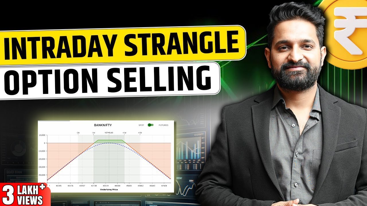 Intraday strangle option selling strategy with adjustments | Theta Gainers