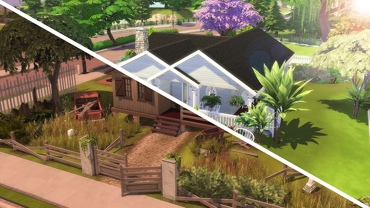 REFORMA DA CASA ABANDONADA│Sims a Obra #1│The Sims 4 Construção