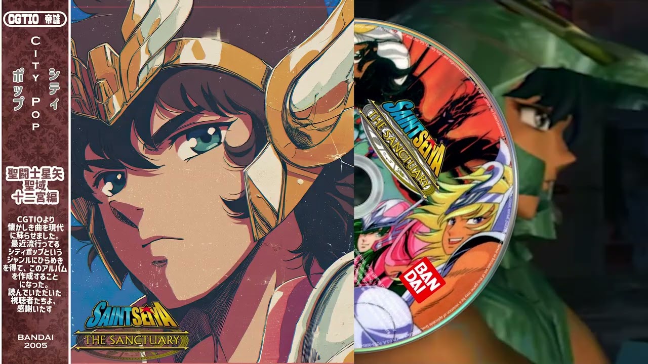 City Pop Meets Saint Seiya: The Sanctuary(Knights of the Zodiac)