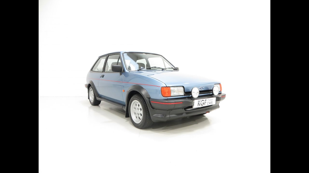 A Scintillating Ford Fiesta XR2 with an Incredible 11,188 Miles from New - SOLD!