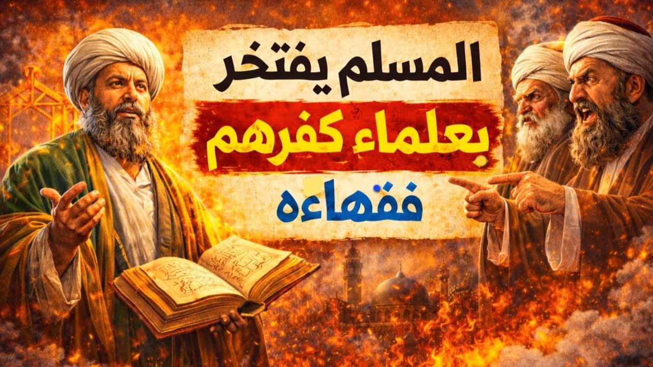 المسلمون يفتخرون اليوم بعلماء كفرهم الفقهاء ورجال الدين !! وكشف المستور.. معلومة تاريخية 