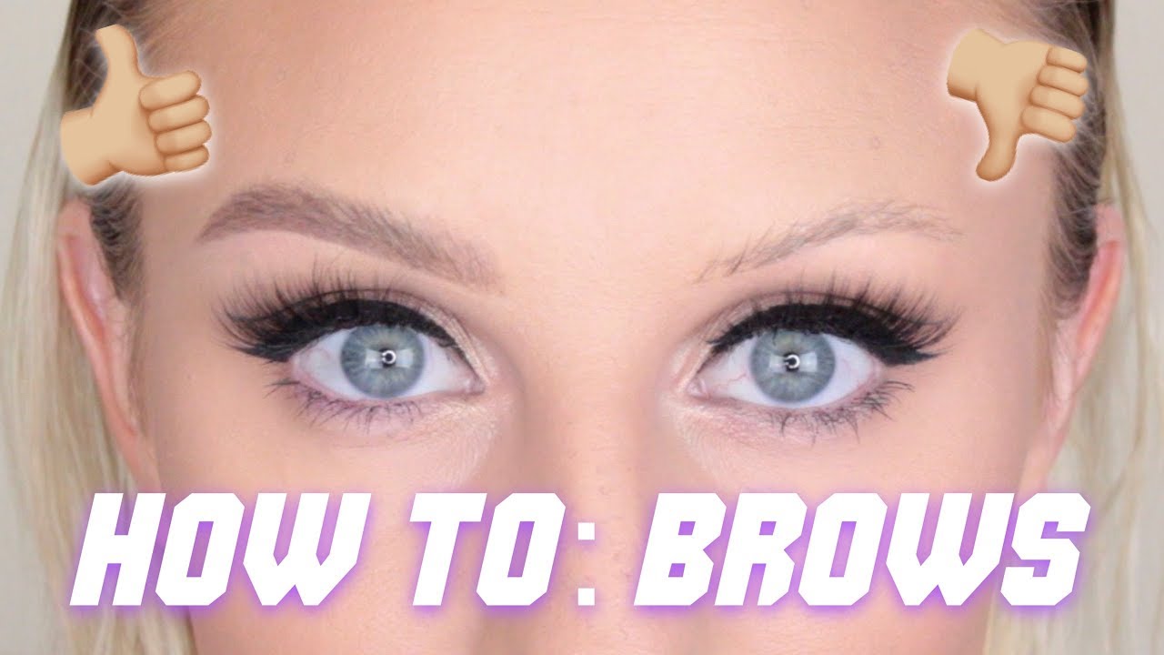UPDATED BROW TUTORIAL | beccaboo