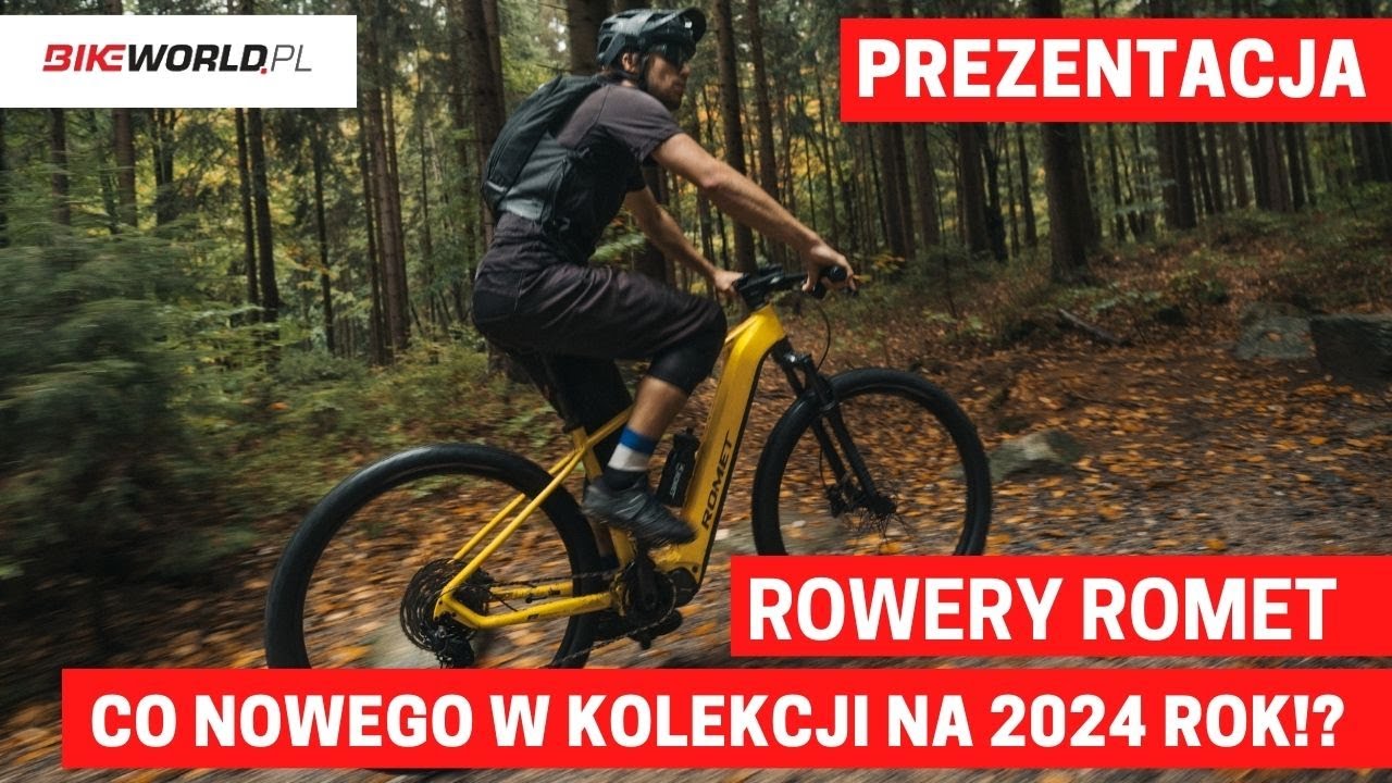 Rowery ROMET: prezentacja nowości z kolekcji na 2024 rok!