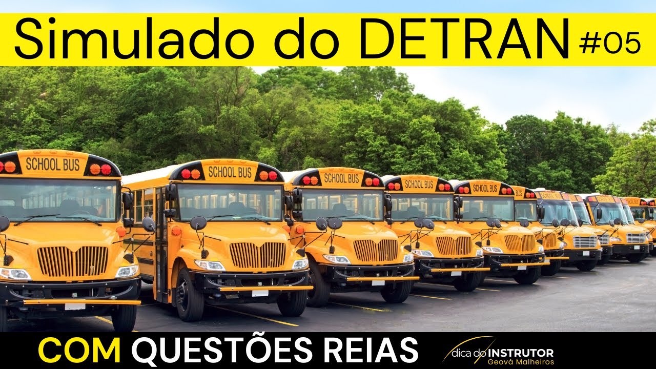 SIMULADO TRANSPORTE ESCOLAR #5