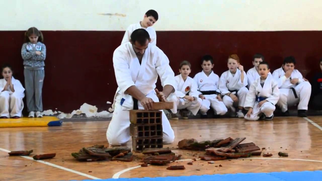 SKK Crna reka Bucin   Demir Hisar breaking bricks part 2