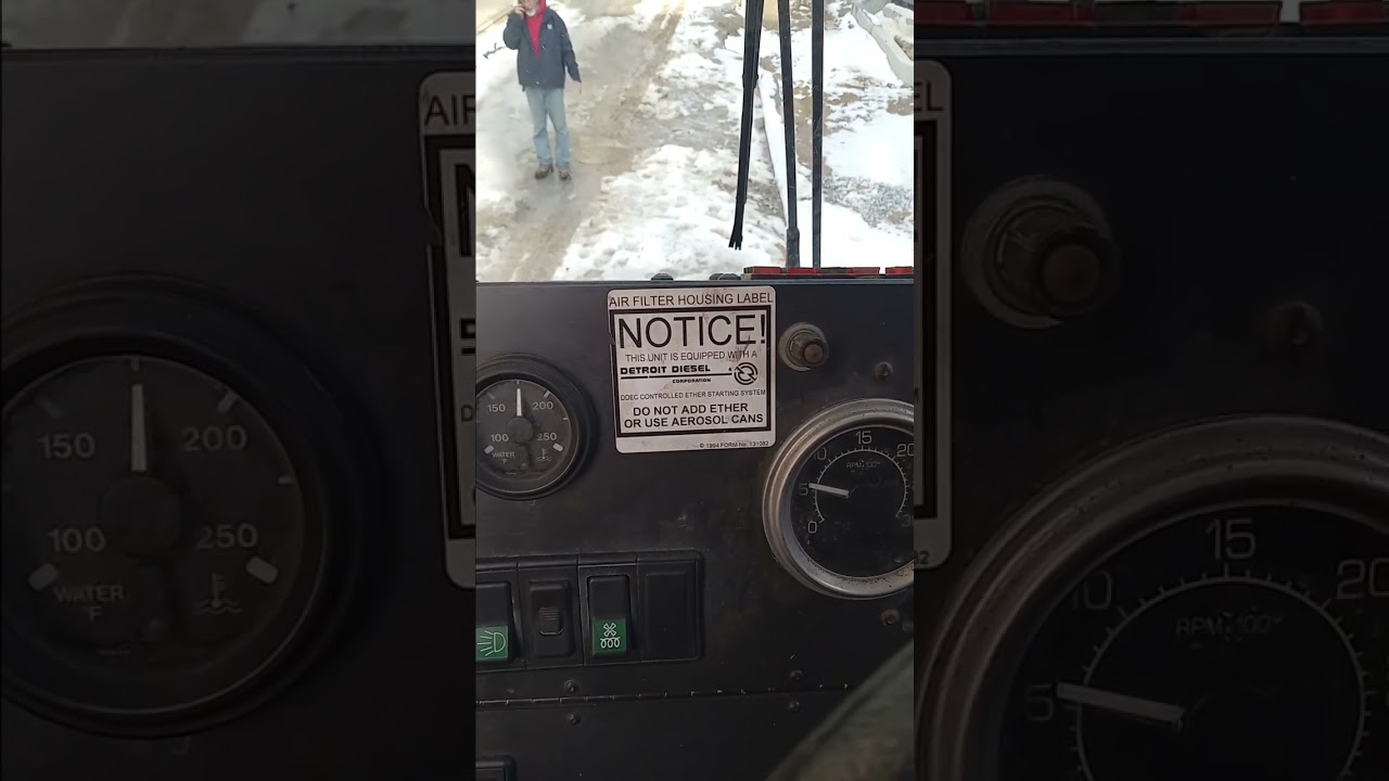 Be smart,  don't start your diesel engines with starting fluid!