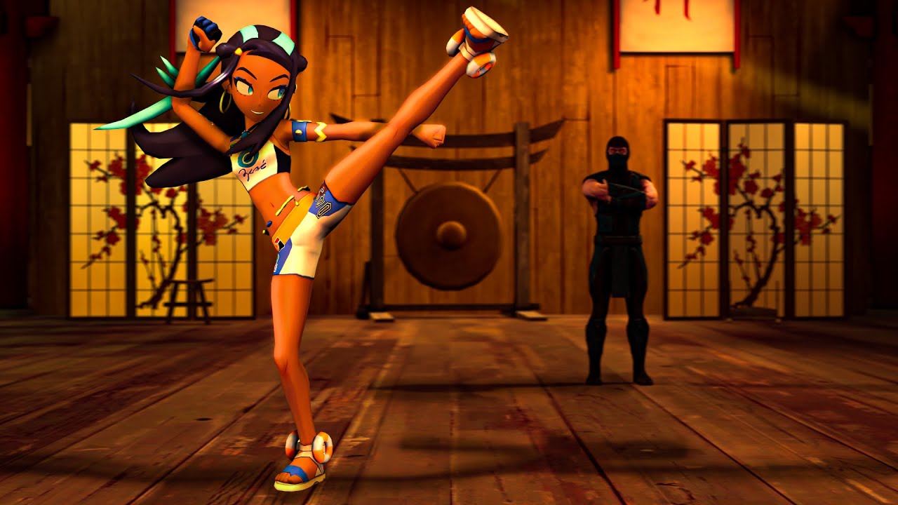 [SFM Pokemon Short] Nessa Learns Kung Fu