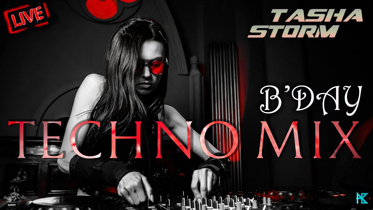 Tasha Storm - Peak Time Driving, Melodic Techno & Progressive House @ Bday Party - Live DJ Mix 22/11