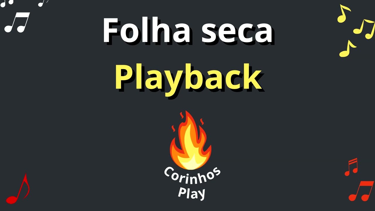 Folha Seca (Playback de Violão🎸) - Jair Pires - LEGENDADO