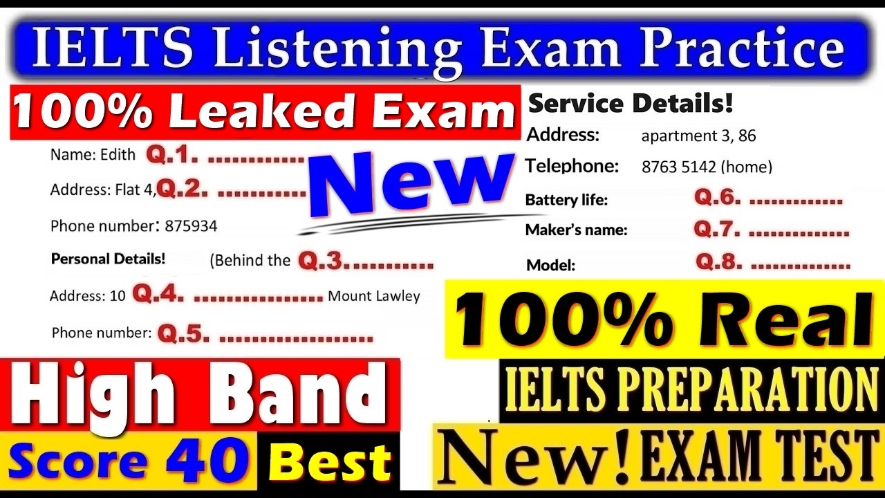 IELTS LISTENING PRACTICE TEST 2025 WITH ANSWERS | 24.12.2025