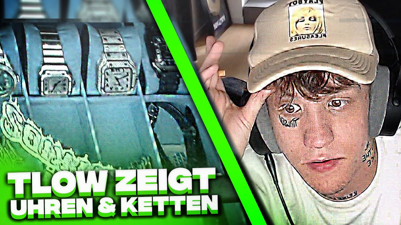 TLOW ZEIGT SEINE ICED OUT SACHEN 💎❄️ | TLOW STREAM HIGHLIGHTS