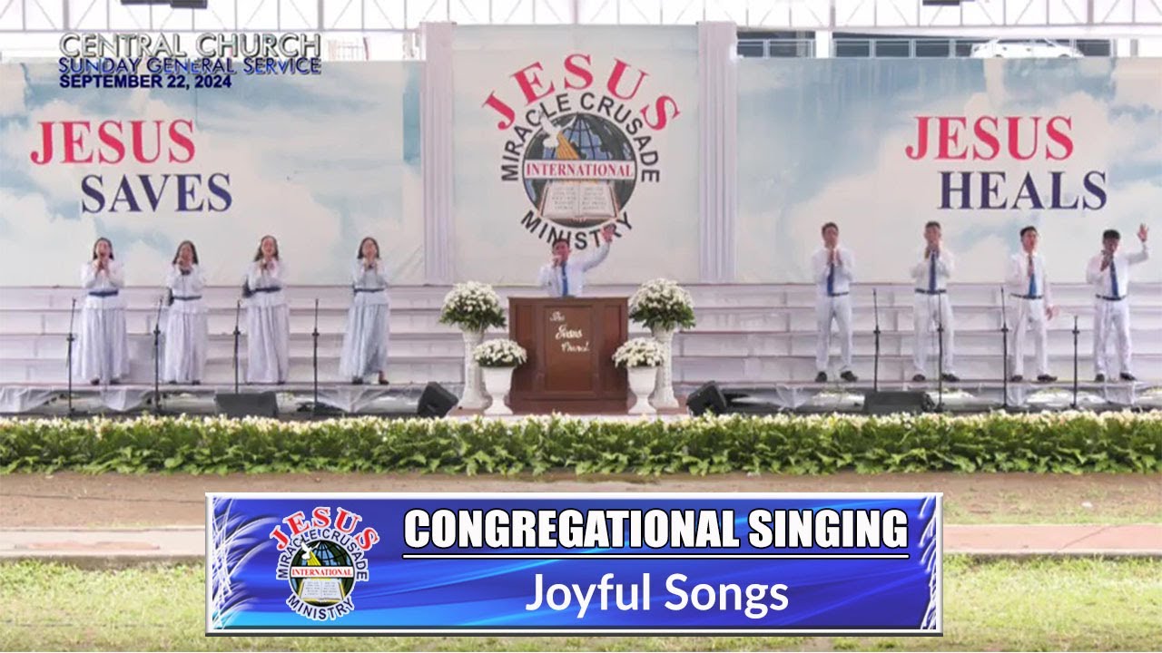 JMCIM | Congregational Singing | Joyful Songs | September 22, 2024