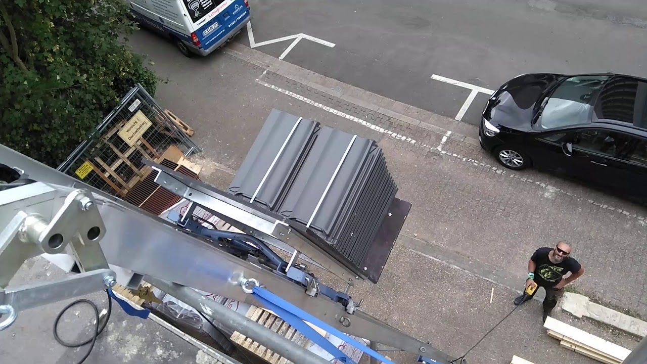 Geda / Dachaufzug / Toplift / Schrägaufzug / Bauaufzug /