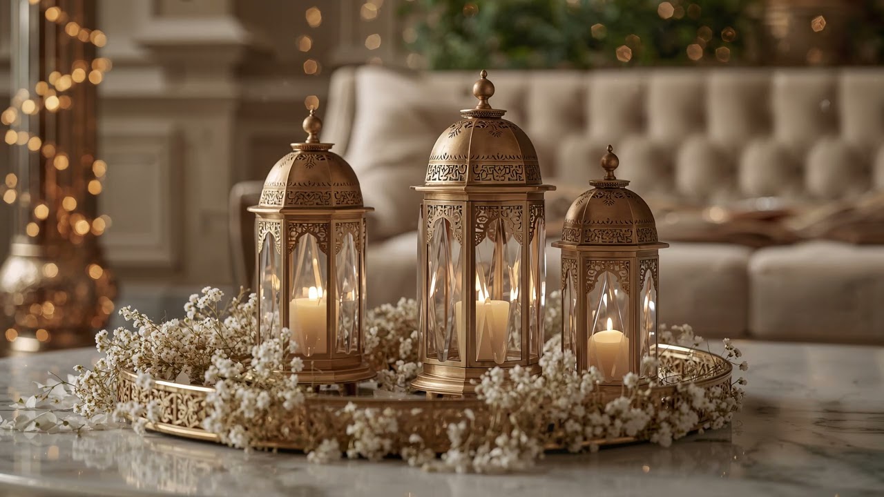 Magical Ramadan Lanterns 4K 🌙 Cozy Islamic Ambience | أجواء رمضان الهادئة بالفوانيس