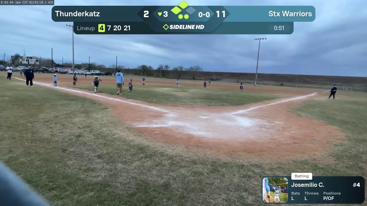 Stx Warriors vs. Thunderkatz (2026.02.01)