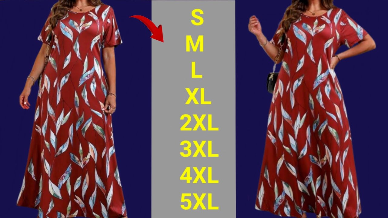 ⚘️ New Trends ⚘️Stylish Trendy Dress This Year's ✂️ Pattern for a Beautiful Dress 💃Cut and Sew