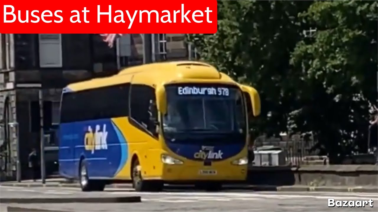 Buses At Haymarket, Edinburgh - Bus Vlog 2/7/23
