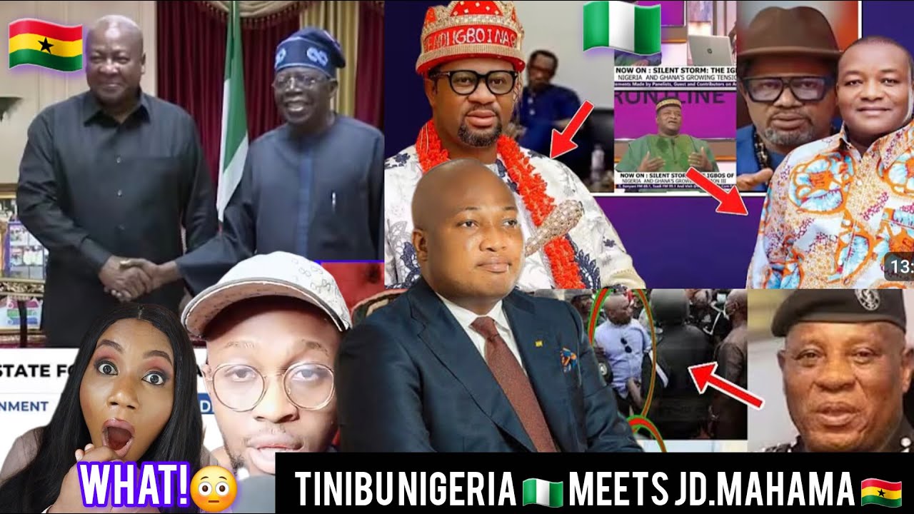 BREAKINGNEWS❗️AS TINIBU🇳🇬 MEETS FACE TO FACE 🥺JD.MAHAMA 🇬🇭🙆‍♀️
