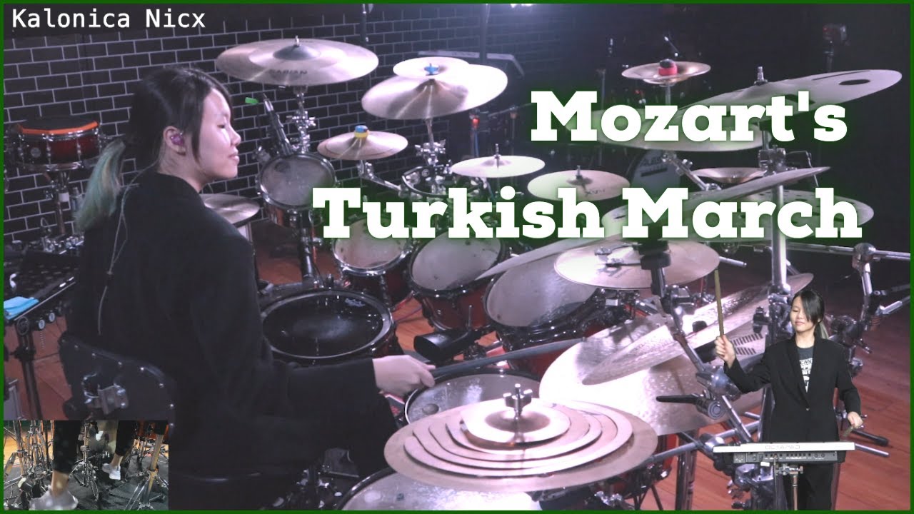 Mozart - Turkish March (Rondo Alla Turca) on Drums & Octapad by Kalonica Nicx