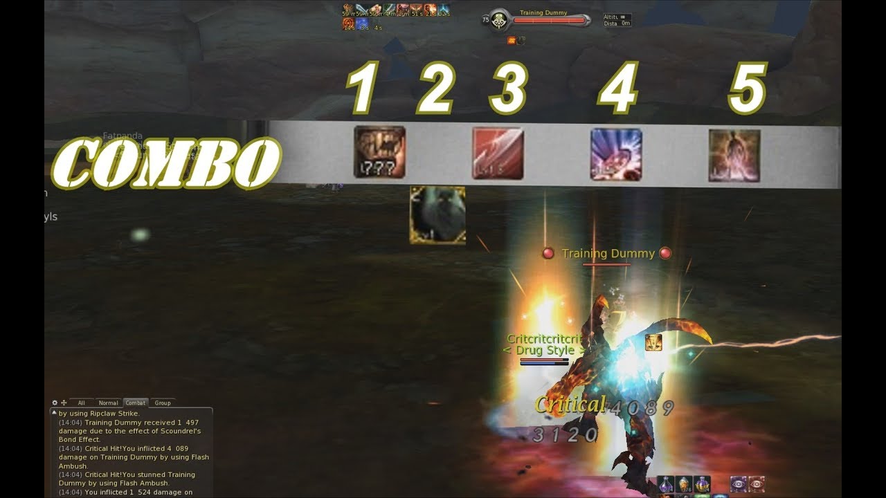 Aion 5.4 Best PvP Assassin Customised Skill Use Ever