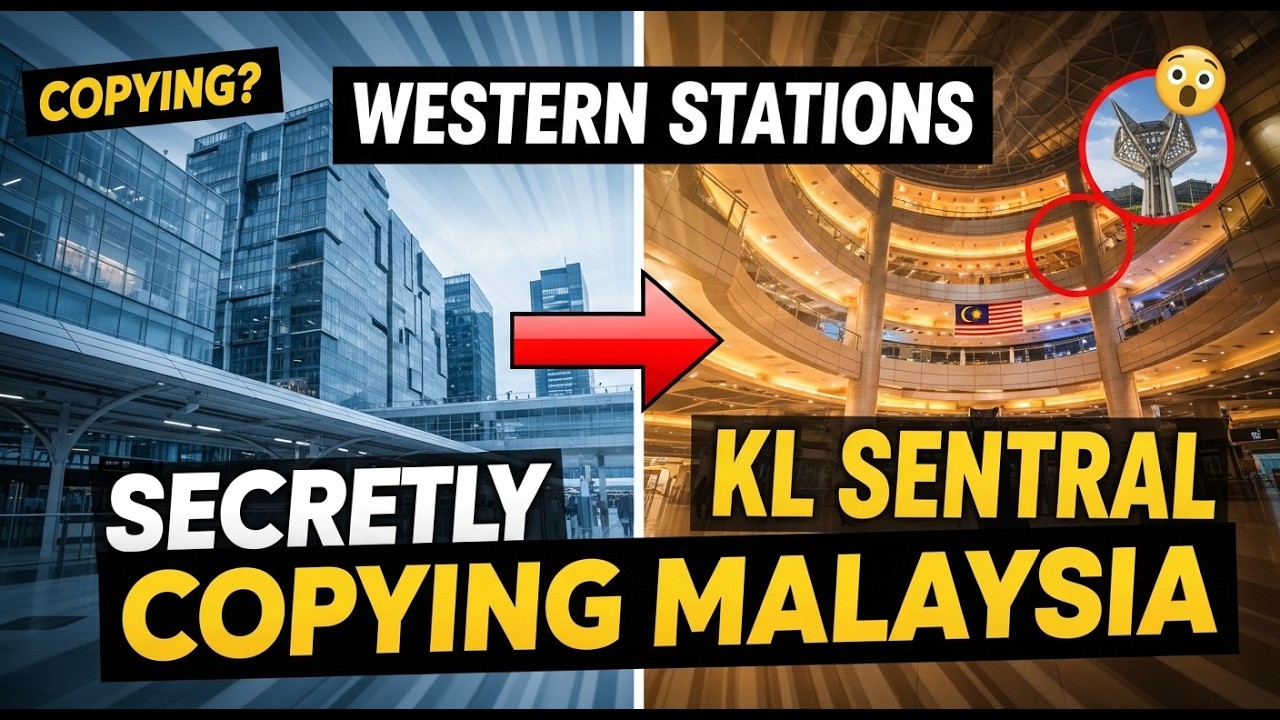 Why Western Train Stations Are Now Copying Kuala Lumpur Sentral's Design Secrets